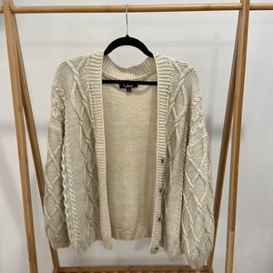 Chunky Cardigan Sweater